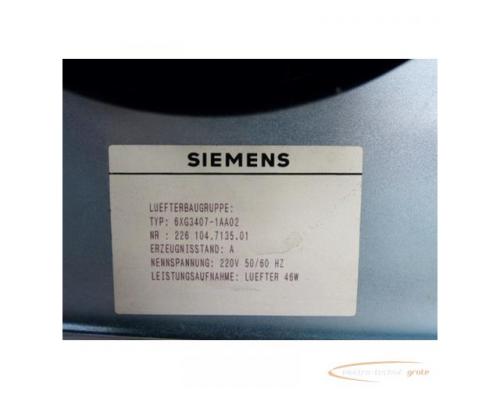 Siemens 6XG3407-1AA02 Lüfterbaugruppe mit 6FC3882-2FA-Z - Bild 3