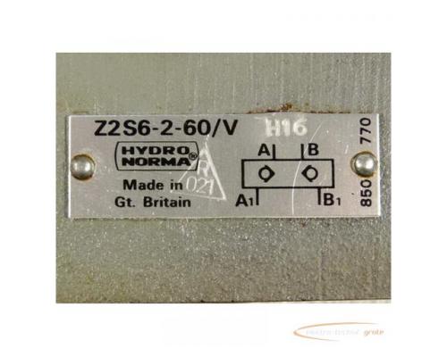 Hydronorma Z2S6-2-60/V H16 Rückschlagventil - Bild 2