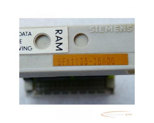 Siemens 6FX1135-3BA00 Sinumerik RAM Modul E Stand A - Bild 2
