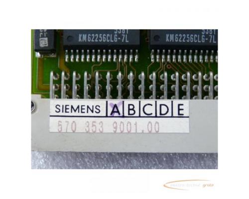 Siemens 6FX1135-3BA00 Sinumerik RAM Modul E Stand A - Bild 3