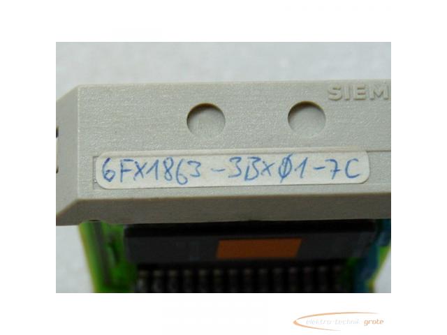 Siemens 6FX1863-3BX01-7C Sinumerik Memory Modul - 2