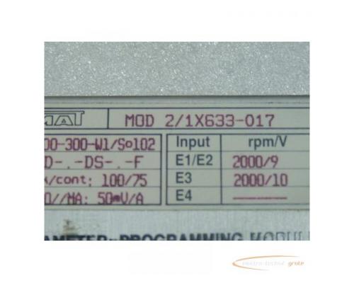 Indramat MOD 2/1X633-017 Programmiermodul für TDM 1 . 2 - 100 - 300 - W1 / So 102 - Bild 2