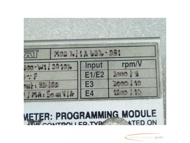 Indramat MOD 2/1X632-081 Programmiermodul für TDM 1 . 2 - 100 - 300 - W1 / So 102 - 2