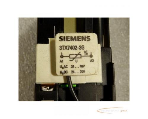 Siemens 3TH4244-0B Schütz 24 V Spulenspannung + Siemens 3TX7402-3G Überspannungsbegrenzer - Bild 5