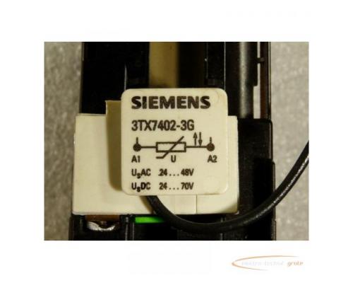 Siemens 3TH4031-0B Schütz 24 V Spulenspannung + Siemens 3TX7402-3G Überspannungsbegrenzer - Bild 5