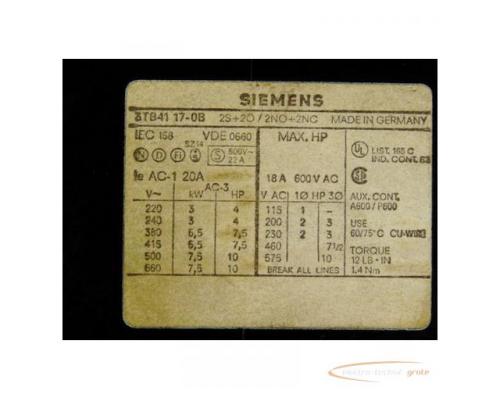 Siemens 3TB4117-0B Schütz 24 V Spulenspannung + Murrelektronik 26051 Entstörmodul - Bild 2