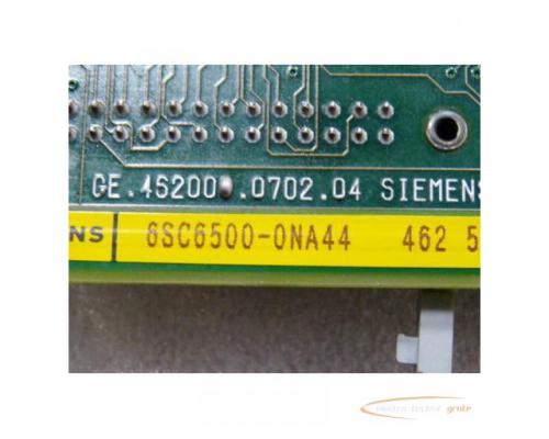 Siemens 6SC6500-0NA44 Simodrive FBG Regelung E Stand R14 + S01 - Bild 2