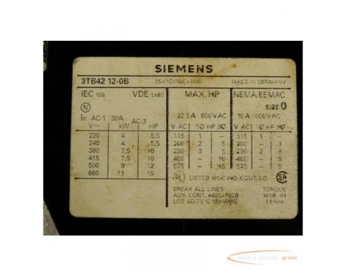 Siemens 3TB4212-0B Schütz 24 V Spulenspannung + Murrelektronik 26050 Entstörmodul - Bild 2