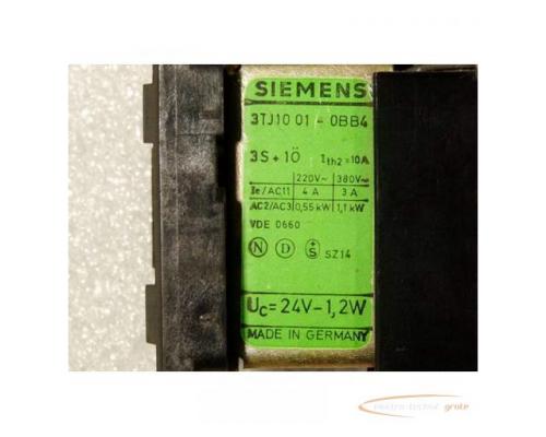 Siemens 3TJ1001-0BB4 Hilfsschütz + Murrelektronik 3TX4210-OF Entstörmodul - Bild 2