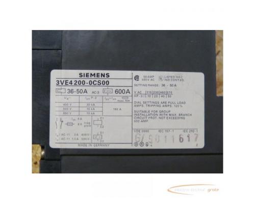 Siemens 3VE4200-0CS00 Leistungsschalter - Bild 3