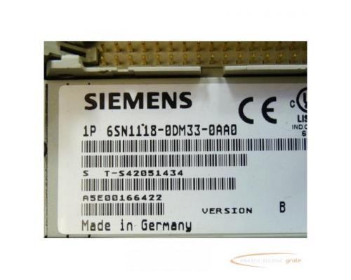 Siemens 6SN1118-0DM33-0AA0 S T-S42051434 Regelkarte Version B - Bild 2