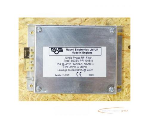 Rasmi Electronics 3G3EV PFI 1015-E Single Phase RFI Filter - Bild 1