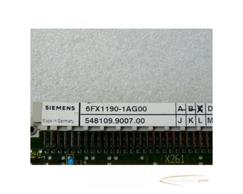 Siemens 6FX1190-1AG00 Sinumerik RAM Speicher Karte E Stand C - Bild 2