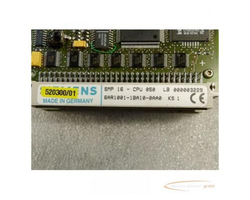 Siemens Sicomp SMP16-CPU 050 CPU - Modul 6AR1001-1BA10-0AA0 - Bild 2