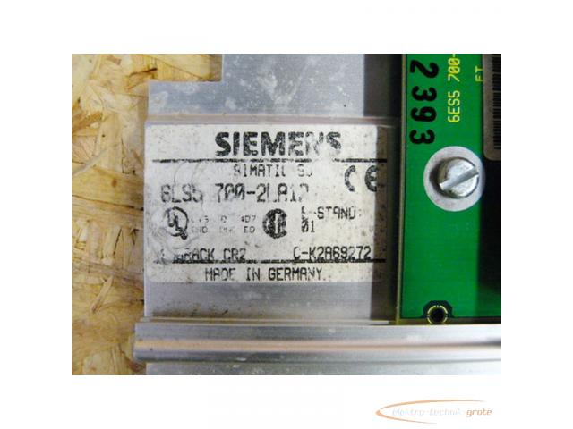Siemens 6ES5700-2LA12 Subrack CR2 - 2