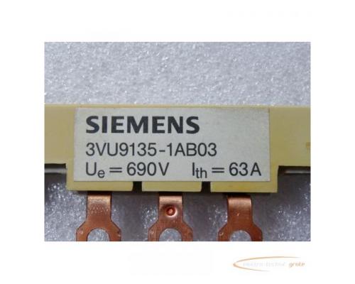 Siemens 3VU9135-1AB03 Sammelschiene - Bild 2