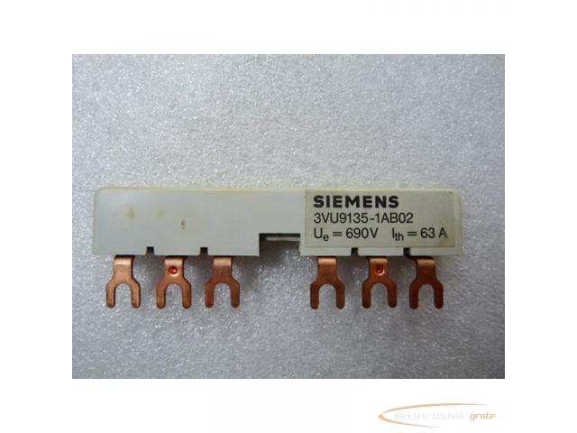 Siemens 3VU9135-1AB02 Sammelschiene - 1