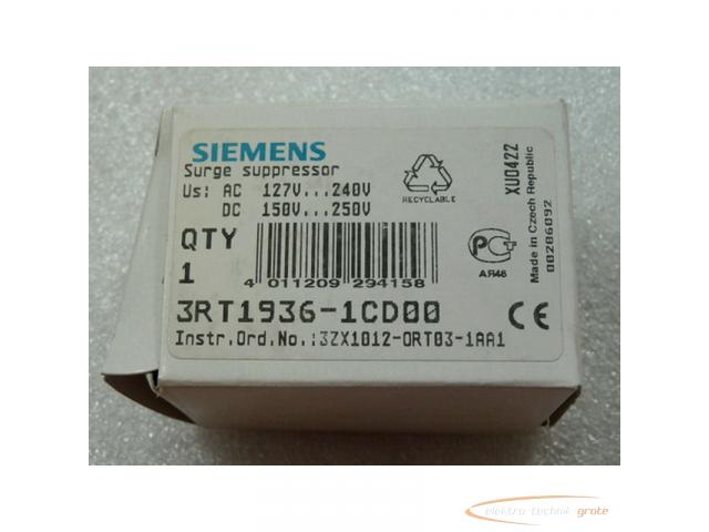 Siemens 3RT1936-1CD00 Überspannungsschutz AC 120V - 240V DC 150V - 250V - ungebraucht - in OVP - 1