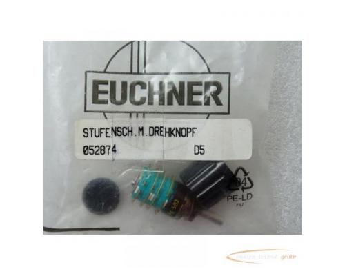 Euchner 052874 Stufenschalter mit Drehknopf - ungebraucht - in OVP - Bild 2