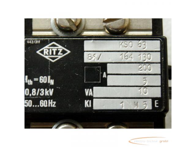 Ritz KSO 63 Messwandler 0 , 8 / 3 kV 50 - 60 Hz - 2