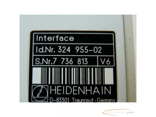 Heidenhain Id Nr 324 955-02 SN:7736813 Interfaceplatine - 2