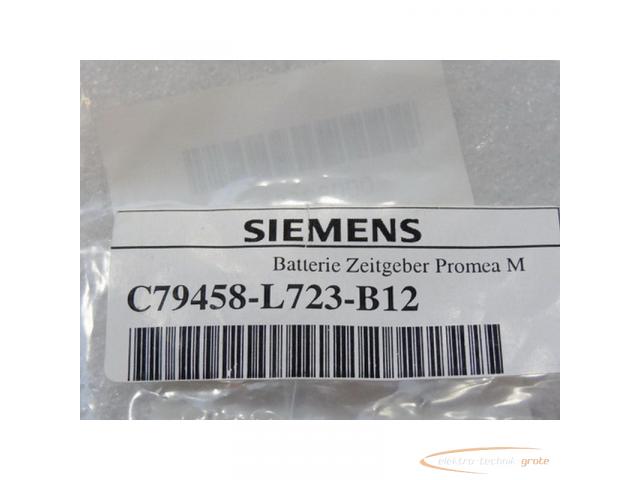 Siemens C79458-L723-B12 Batterie m Platine für Zeitgeber Promea M - ungebraucht - - 2