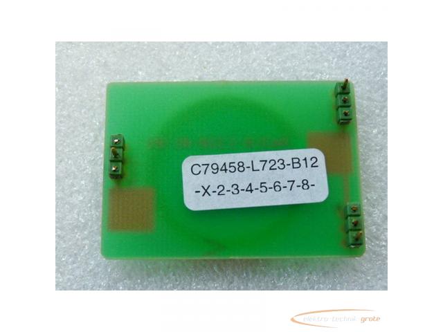 Siemens C79458-L723-B12 Batterie m Platine für Zeitgeber Promea M - ungebraucht - - 4