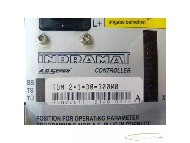 Indramat TM 2.1-30-300W0 A.C. Servo Controller - 3