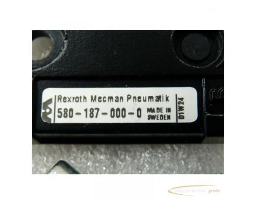 Rexroth Mecman 580-187-000-0 Blindplatte für Plattenaufbau mit Befestigungsschrauben - ungebraucht - - Bild 2