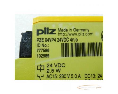 Pilz PZEX4VP4 Sicherheitsschaltgerät Id Nr 777586 24 VDC 4n / o 2 , 5 W - Bild 2