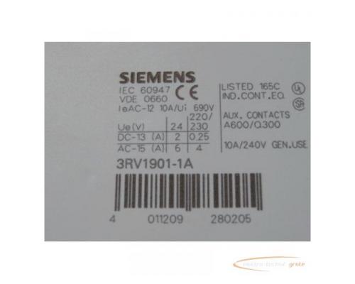 Siemens 3RV1901-1A Hilfsschalter - Bild 2