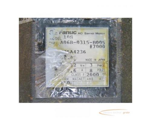 Fanuc A06B-0315-B005 AC Servo Motor - Bild 3