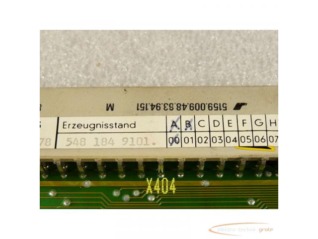 Siemens 6FX1118-4AA01 I / O Input / Output Karte E Stand B 00 - 4
