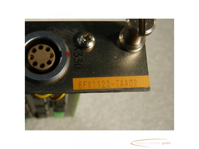Siemens 6FX1123-7AA02 Sinumerik Interface E Stand B - 2