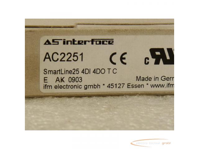 ifm electronic AC2251 Bus System AS Interface Smart Line 25 4DI 4DO TC - ungebraucht - in OVP - 2
