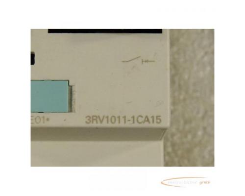 Siemens 3RV1011-1CA15 Sirius Leistungsschalter mit 3RV1901-1E - Bild 2