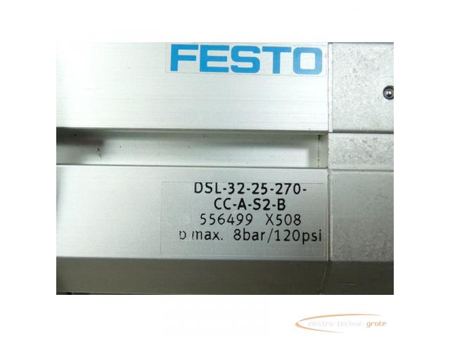 Festo DSL-32-25-270-CC-A-S2-B Schwenk Lineareinheit 556499 max 8 bar / 120 psi mit deutschsprachiger - 2