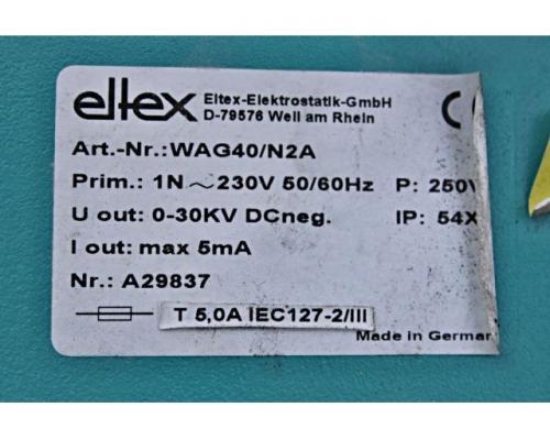 ELTEX - Hochspannungsgenerator / High voltage generator WAG40/N2A - Bild 2