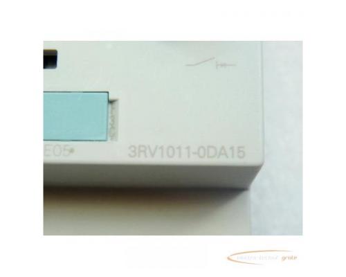 Siemens 3RV1011-0DA15 Leistungsschalter mit 3RV1901-1E Hilfsschalter - Bild 2