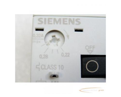 Siemens 3RV1011-0DA15 Leistungsschalter mit 3RV1901-1E Hilfsschalter - Bild 3