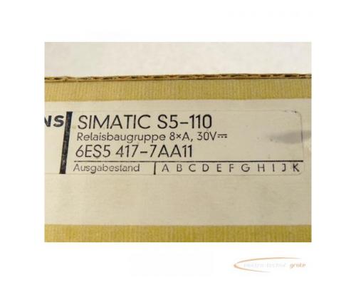 Siemens 6ES5417-7AA11 Simatic S5 Relaisbaugruppe - ungebraucht - in OVP - Bild 2