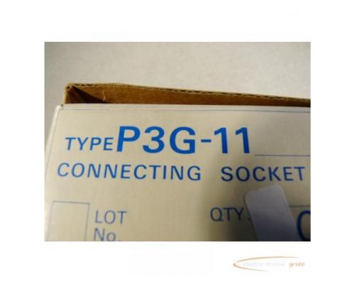 Omron P3G-11 Sockel 6A 250 VAC - ungebraucht - - Bild 1