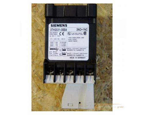 Siemens 3TH2031-0BB4 Hilfsschütz - Bild 2