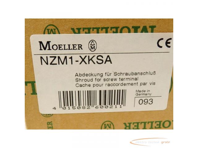 Klöckner Moeller NZM1-XKSA Abdeckung für Schraubanschluß - ungebraucht - in OVP - 2