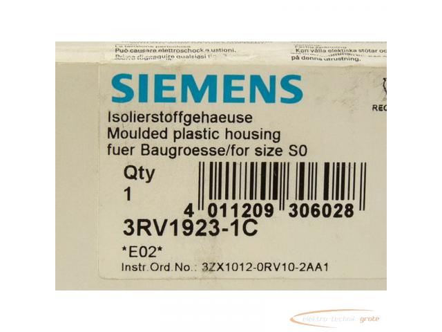 Siemens 3RV1923-1C Isolierstoffgehäuse - ungebraucht - in OVP - 3