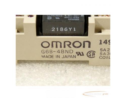 Omron G6B-4BND Universalrelais 4 polig 5A 250 VAC - Bild 2