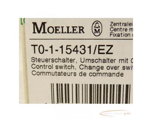 Klöckner Moeller T0-1-15431/EZ Steuerschalter Umschalter mit 0 Stellung - ungebraucht - in OVP - Bild 2