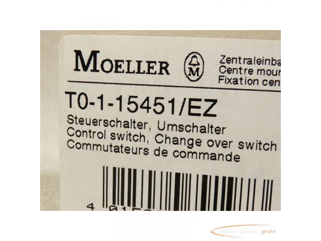 Klöckner Moeller T0-1-15451/EZ Steuerschalter Umschalter - ungebraucht - in OVP - 2