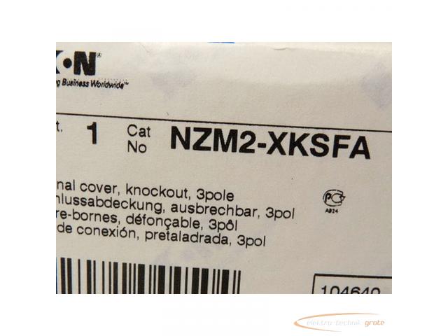 EATON NZM2-XKSFA Anschlußabdeckung 3 polig - ungebraucht - in OVP - 2