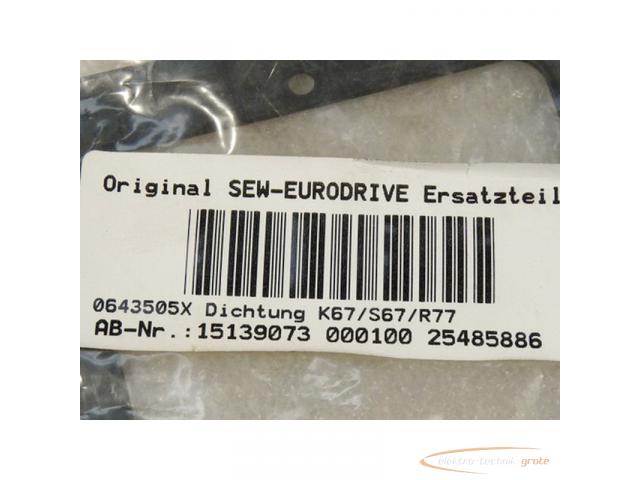 SEW Eurodrive 06430505X Dichtung K67/S67/R77 - ungebraucht - - 2